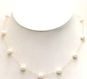 

Chain Floating AAA FW pearl necklace-5398