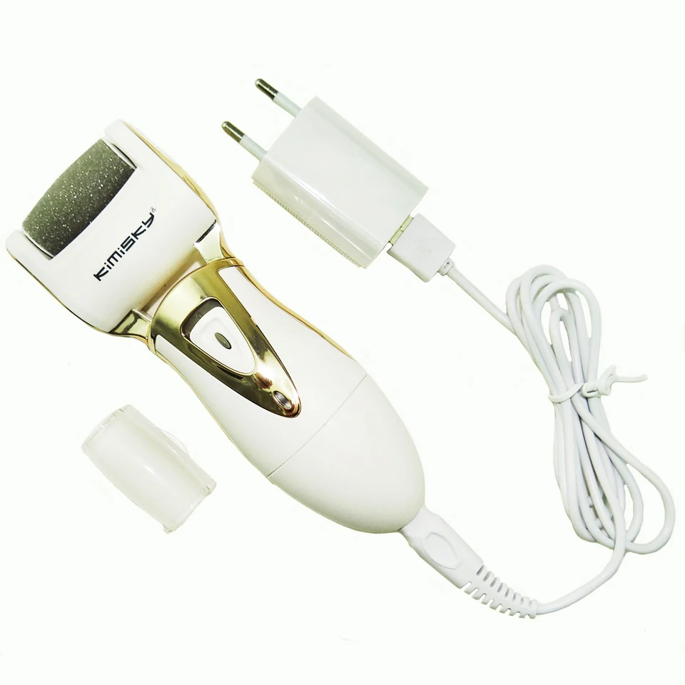 Ferramentas do Pedicure Elétrico de Luxo Máquina de Cuidados com os Pés Removedor de Calos do pé para o Calcanhar do pé Ferramenta Pedicura Velvet Suave Arquivo Pele Ky-818 9 Cheap Instrumento cuidados c pés