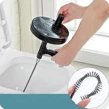 Кухонная напольная пружина для удаления волос средство для удаления засоров через канализацию Туалет земснаряд для очистки