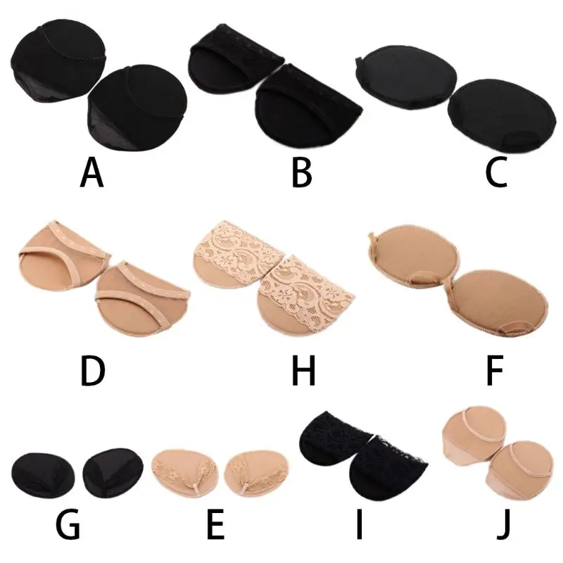

Women Forefoot Insoles Invisible High Heeled Shoes Slip Resistant Half Yard Pads