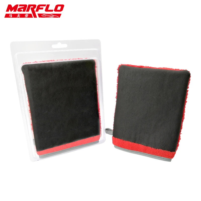 

Car Detailing Magic Clay Mitt Mircofiber Glove for Car Washing with Blister Package