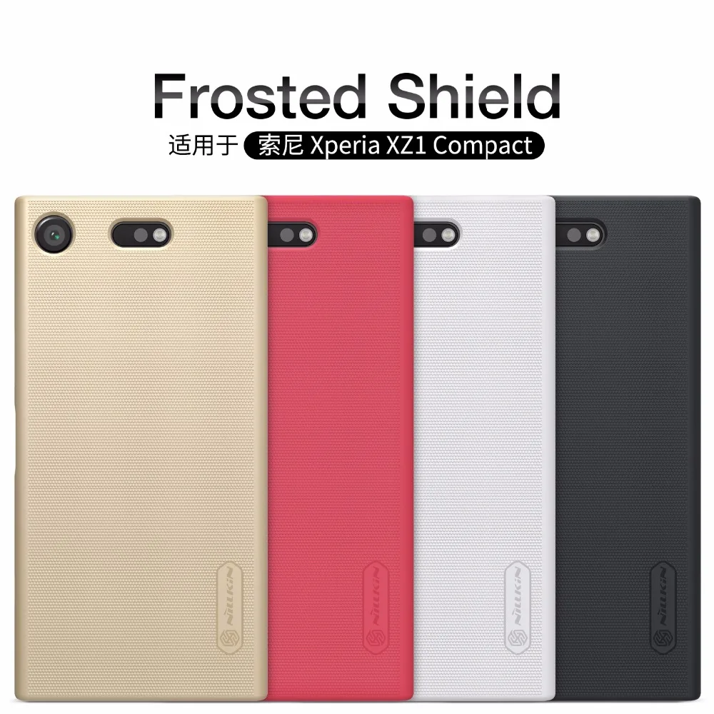 NILLKIN чехол для Sony Xperia XZ1 Compact 4 6 дюйма Супер матовый защитный жесткий чехол|case for sony