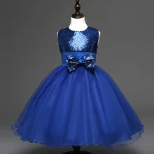 2016 Real Promotion Girl Dress Summer High-grade Wedding Dresses Children Embroidered Party Dresse Bridesmaid Dress110-160cm