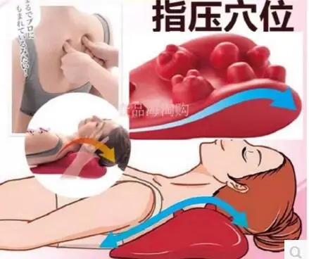 Shiatsu points acupuncture cervical massage cushion back spine neck pain relief cushion pillow neck and neck massage cushion Shiatsu points acupuncture cervical massage cushion back spine neck pain relief cushion pillow neck and neck massage cushion
