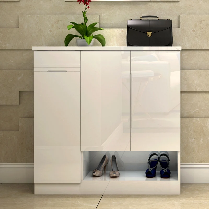 Man Patriarch Shoe Cabinet Modern Minimalist Foyer Entrance