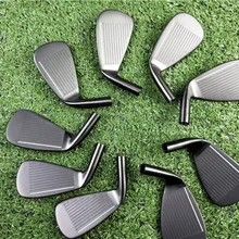 11 P GEN2 Железный набор 11 P GEN2 Гольф кованые клюшки для гольфа черные клюшки для гольфа 3456789WG(9 шт.) R/S гибкий стальной/графитовый Вал с крышкой головы