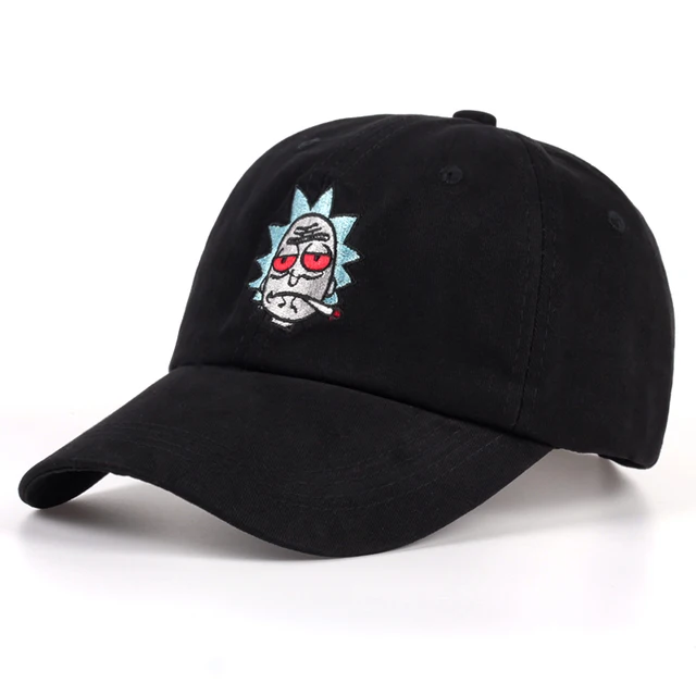 Rick and Morty Hats The New US Animation Rick Caps Dad Hat Adjustable