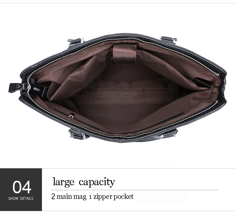 BAQI бренд мужской портфель сумка мужская сумка из натуральной коровьей кожи 2019 модная мужская компьютерная деловая сумка через плечо