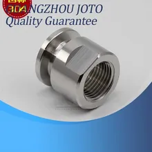 304 нержавеющая сталь вакуумный KF патрон внутренний KF16 KF25 провод манометр соединение