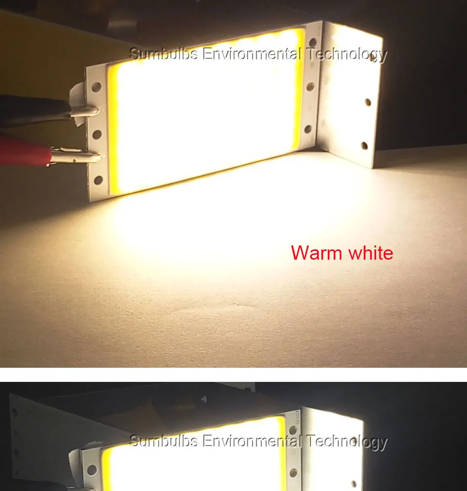 15W COB Strip Lamp Board Warm Cold White DC12V 14V DIY COB LED Chip Lights Bulb 94x50mm (1)