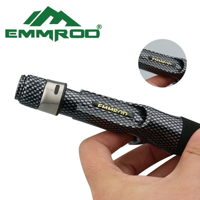 2017 جديد Emmrod المقاوم للصدأ باكر Baitcasting الصيد قضيب كومبو الصب القطب المحيط قصبة صيد القوارب المحيط الصيد بواسطة Emmrod