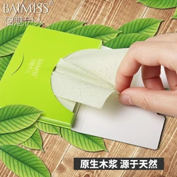 100sheets/pack Facial Tissue Paper Green Tea Smell Facial Oil Absorbing Paper Facial Oil Controling and Oil Blotting Clean Paper 100sheets/pack Facial Tissue Paper Green Tea Smell Facial Oil Absorbing Paper Facial Oil Controling and Oil Blotting Clean Paper