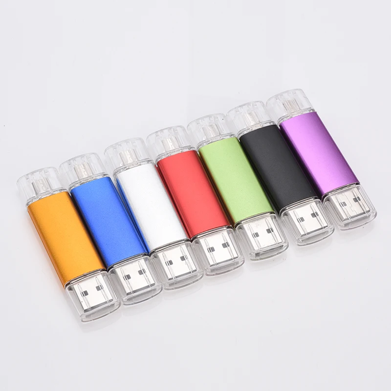 

USB Flash Drive 2017 new cle usb stick 128G otg pen drive usb 2.0 Smartphone Pendrive 4/8/16/32/64G storage devices gift