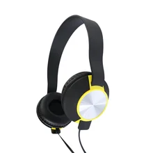 High quality fashion line control with MIC music game headset  bass 3D stereo surround sound HD voice support TFcard headphone