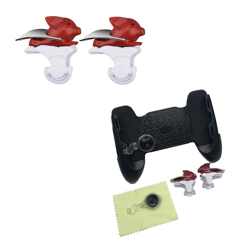  PUBG Moible Controller 4 in 1 Gamepad Free Fire L1 R1 Triggers PUGB Mobile Game Pad Grip L1R1 Joyst