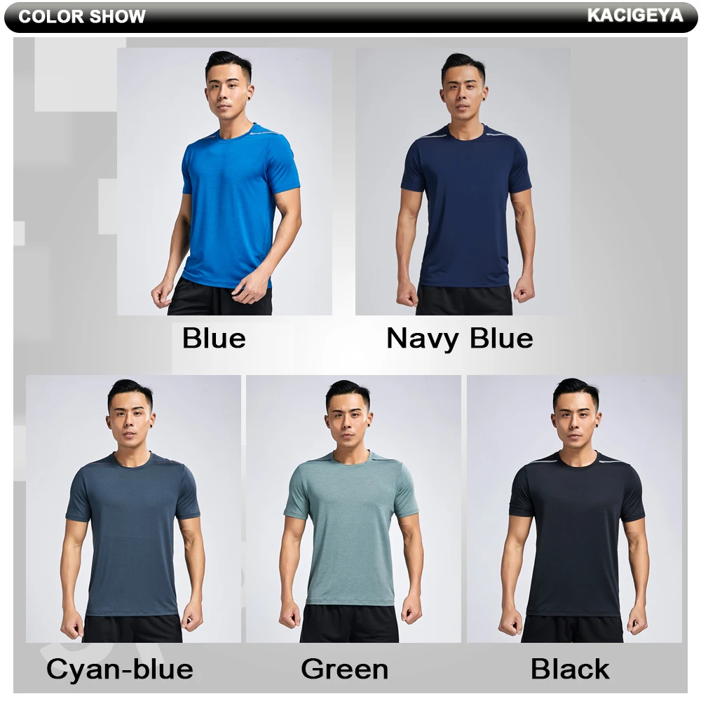 Сжатия футболки Dri Fit 2018 мужские Спортивные футболки Running Рубашка с короткими рукавами обучение для тренировок в фитнес-зале T рубашка