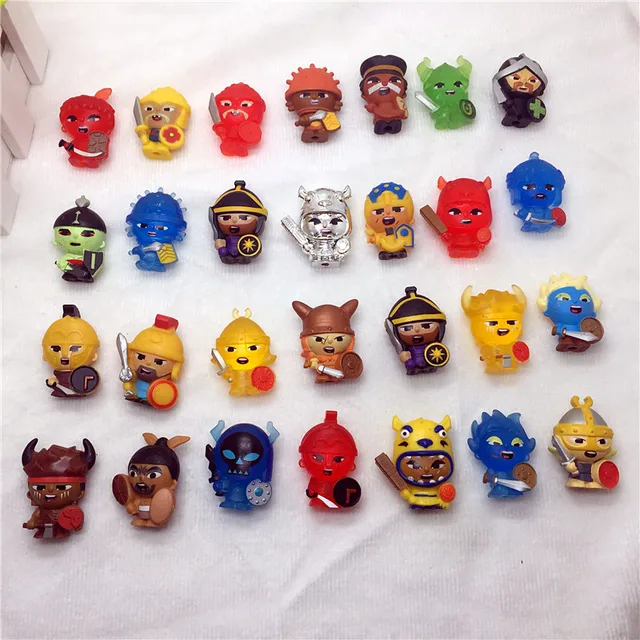 20pcs/Lot small mini Plastic toys for children gift toys small dolls