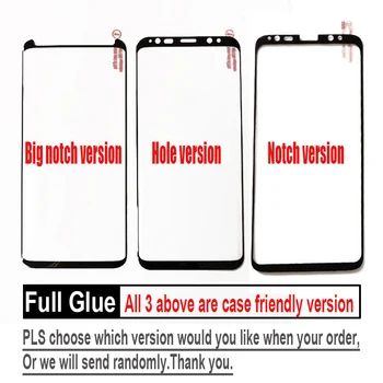 

Sinzean 20pcs 3D Curved Case friendly For Samsung Galaxy S9 /S9 Plus 3D curved tempered Glass Screen Protector(full glue option)