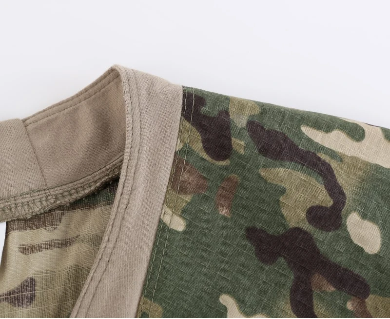 Refire gear камуфляжная армейская тактическая футболка мужская с длинным рукавом Военная Боевая футболка стрейчевая хлопковая камуфляжная страйкбольная рубашка для пейнтбола