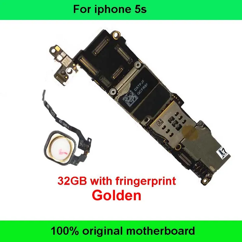 bilder für Für apple iphone 5 s motherboard mit fingerprint 100% gute arbeits 32 gb rom original mainboard für iphone gebaut in ios-system bilder für Für apple iphone 5 s motherboard mit fingerprint 100% gute arbeits 32 gb rom original mainboard für iphone gebaut in ios-system