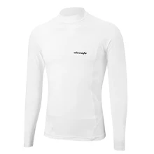 Тенниска тонкая ледяная шелковая Солнцезащитная нижняя рубашка ультрафиолетовая Мужская футболка с длинными рукавами