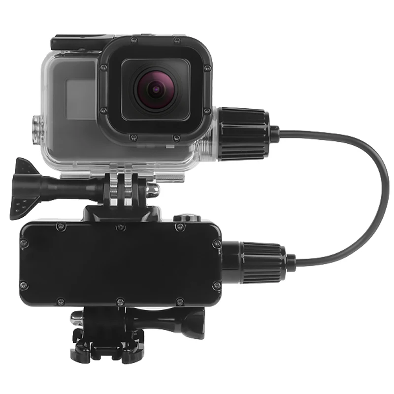 GoPro HERO Black 7 水中ハウジング/高速充電器付き（Gopro hero 7 6 5 