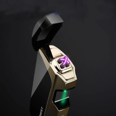 Новая Honest USB электрическая зарядка Зажигалка Лазерная индукция интеллектуальная