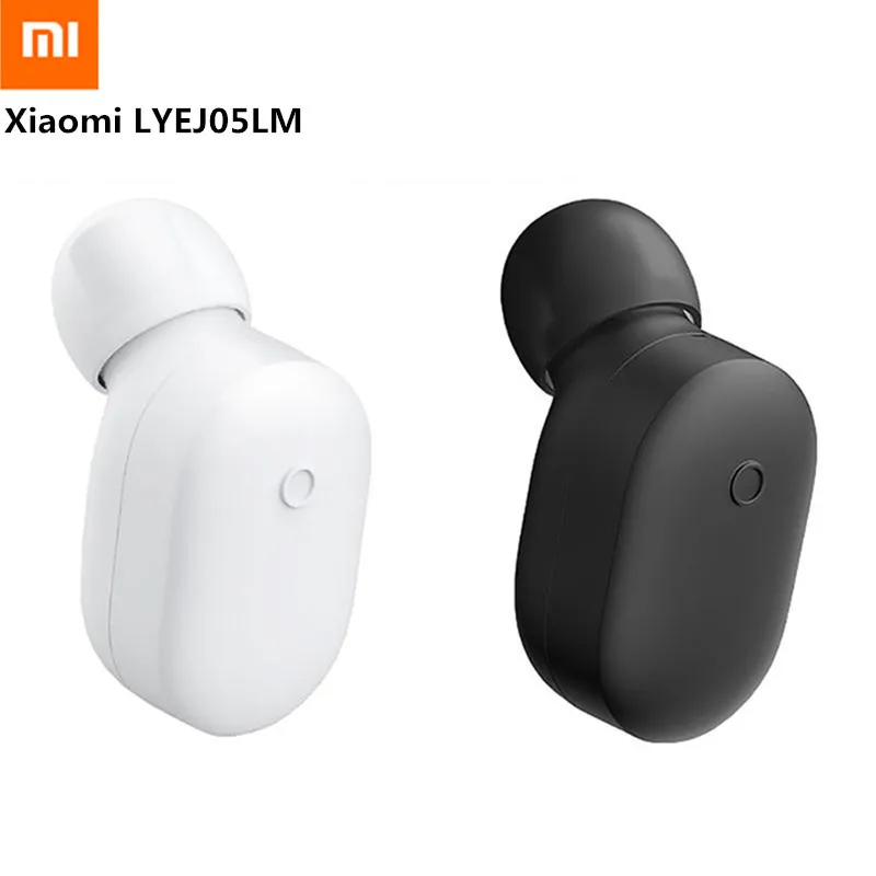 Xiaomi LYEJ05LM мини в уши Bluetooth-наушник на одно ухо беспроводной Сверхлегкий IPX4 водонепроницаемый наушник с магнитной зарядкой