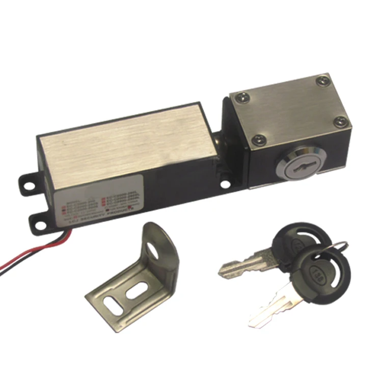 

Small Size DC 12V Electric Lock with Key for Cabinet, Drawer, Box etc.