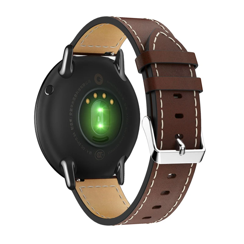  For Original Xiaomi Huami Amazfit pace Watch Strap Genuine Leather Replacement smart watch Band for - 32947542200
