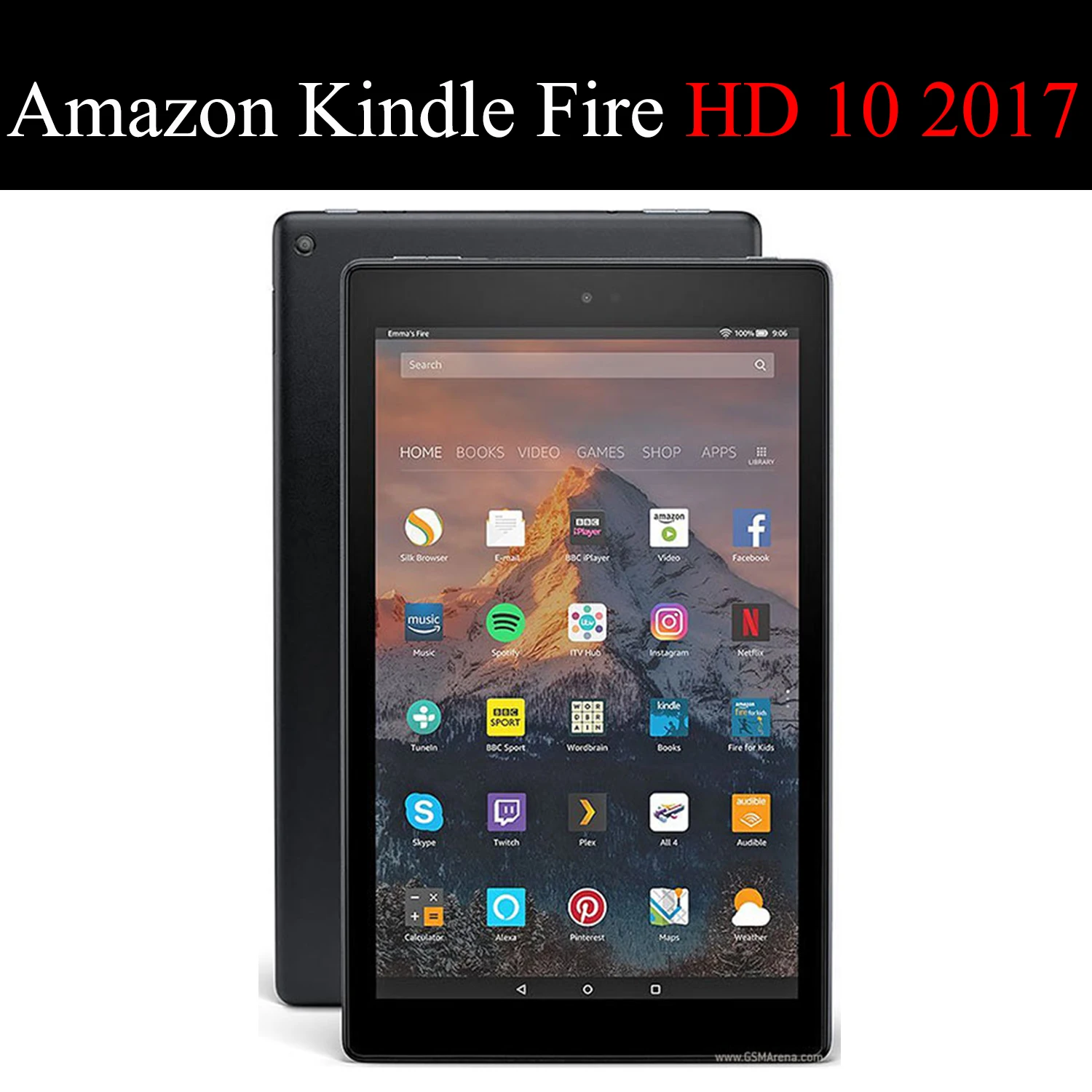 QIJUN чехол для планшета С Откидывающейся Крышкой для Amazon Kindle Fire HD 10 10," fundas защитный силиконовый мягкий чехол-подставка для FireHD