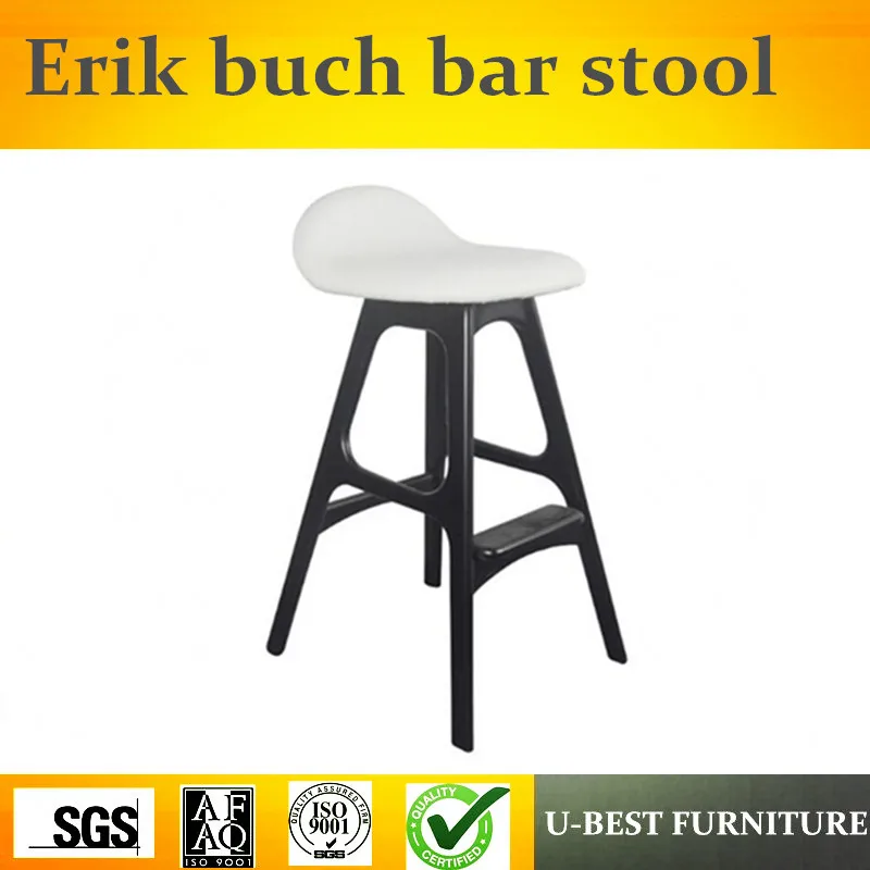 Free shipping U-BEST replica erik buch solid wooden bar stool,Nordic cafe furniture antique stool modern ash wooden chair Free shipping U-BEST replica erik buch solid wooden bar stool,Nordic cafe furniture antique stool modern ash wooden chair