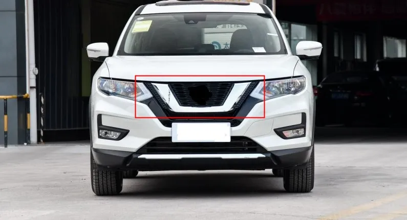 ABS Передняя решетка Вокруг отделки гоночных грилей отделка Подходит Nissan Rogue X-trail 1 шт