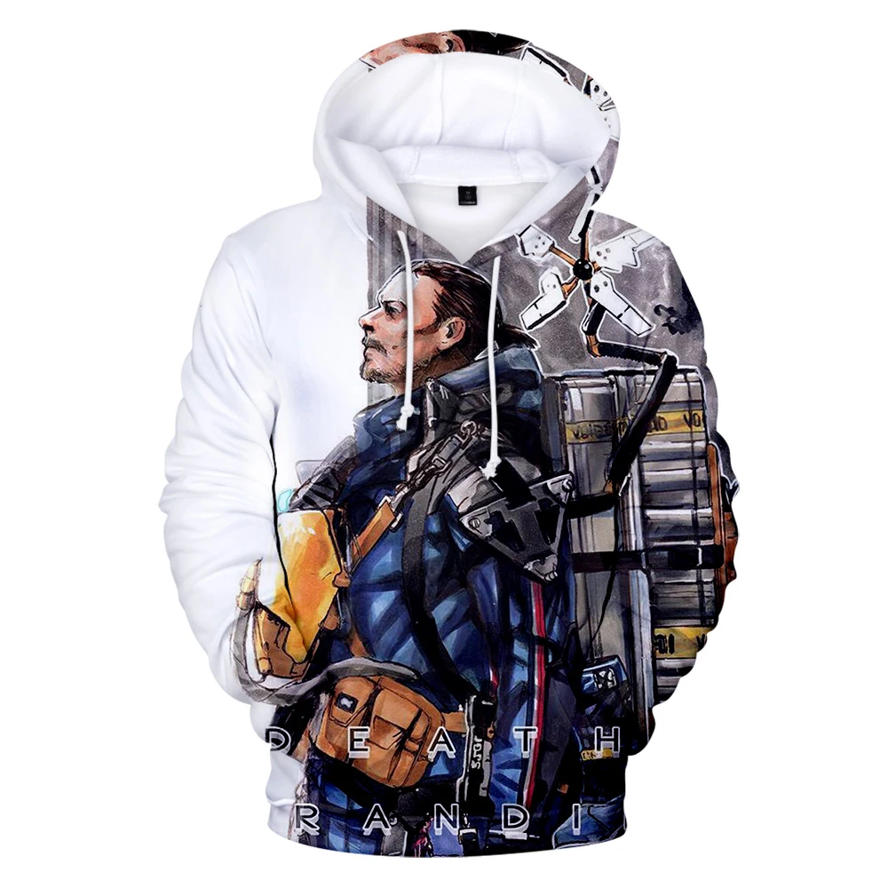 

Death Stranding 3D Hooded Men Hoodies Off Black And White Multi-Color Male Kpop Winter Sweatshirt Harajuku Hoodie Polerones 4XL