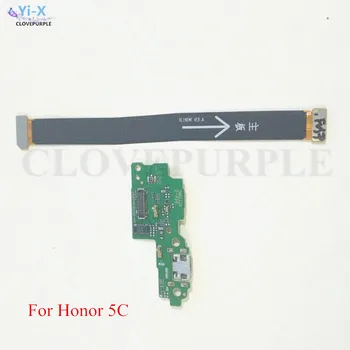 

1Set Dock Connector USB Charging Port Flex Cable + Motherboard Main Board Connector Flex Cable for Huawei Honor 5C