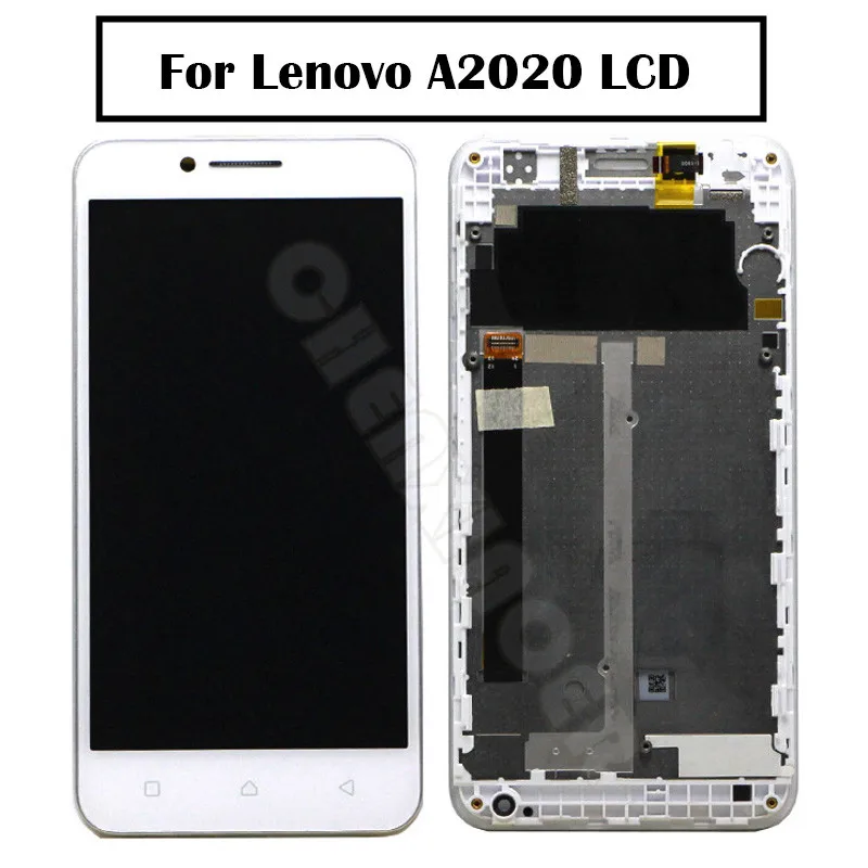 

For Lenovo Vibe C A2020 A2020a40 LCD Display Touch Screen Digitizer Assembly For Lenovo A2020 LCD with frame Display Replacemen