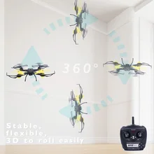 RC Quadcopter Drone with Camera HD 0.3MP 2MP WiFi FPV Camera Drone Remote Control Helicopter UFO Aerial Aircraft S6