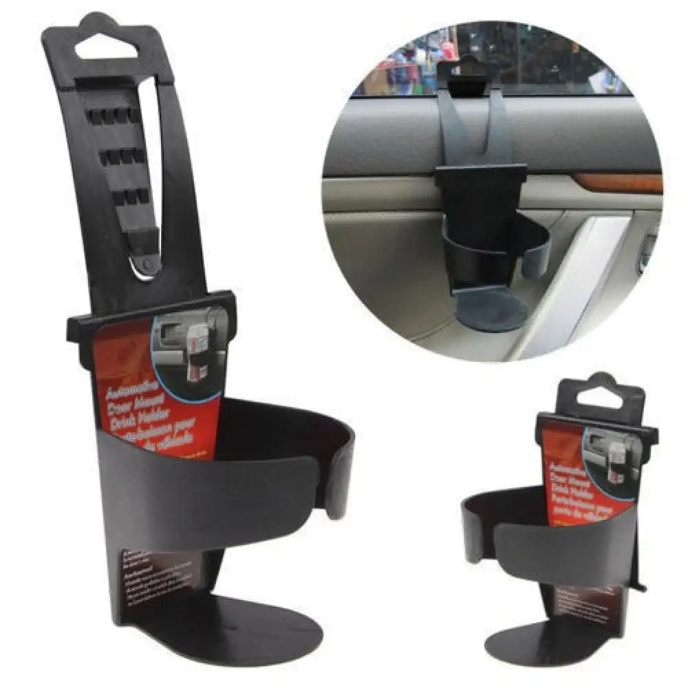 1 Pcs Car Drink Holder New Universal Black Drink Bottle Cup Holder