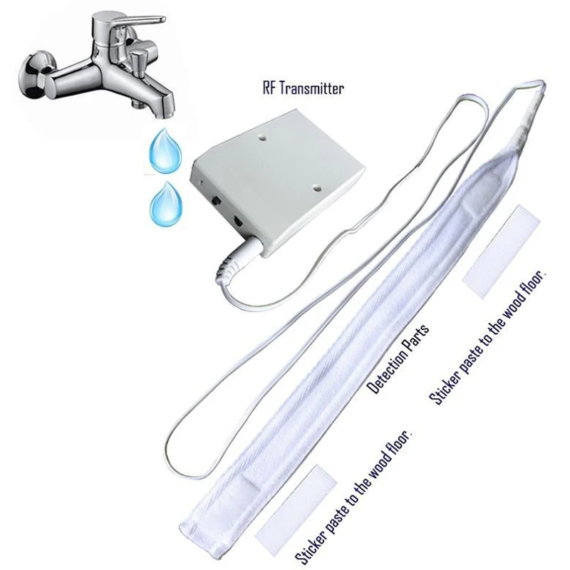 

(WL-100) 10 Stks Draadloze Waterlek Alarm Water Overstromingen Sensor Gsm Smart Home Alarm Beveiligingssysteem Voor Android