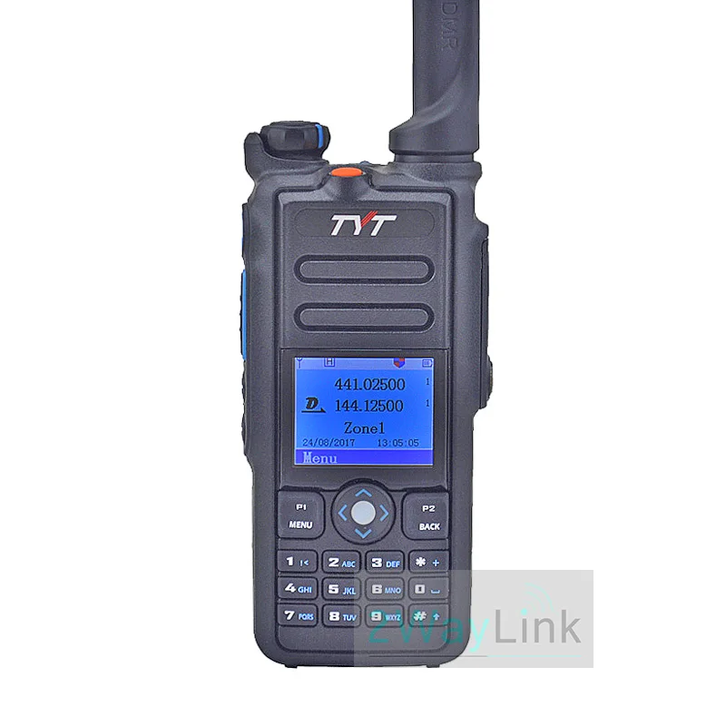 Самый лучший Водонепроницаемый IP67 DMR радио двухдиапазонный TYT MD- рация ПМР gps лучше, чем Baofeng DMR DM-8HX DM-5R DM-5R плюс