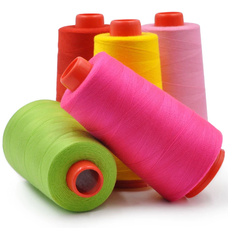 

1Pc New 3000 Yards Overlocking Sewing Machine Industrial Polyester Thread 40s/2 Handmade Neddlework Material 20 Colors Available