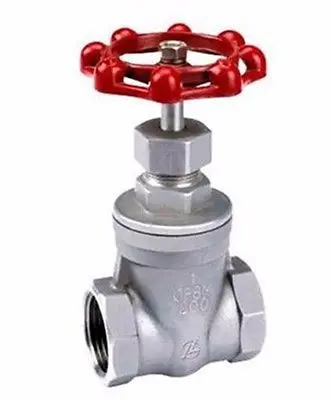 DN32 1-1/" BSP Женская резьба 304 Петля из нержавеющей стали клапан масла воды воздуха 229 PSI