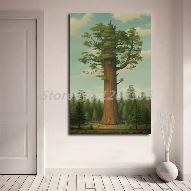 Mark Ryden General Sherman Tree Of Life холст с принтом для спальни домашний декор Современное