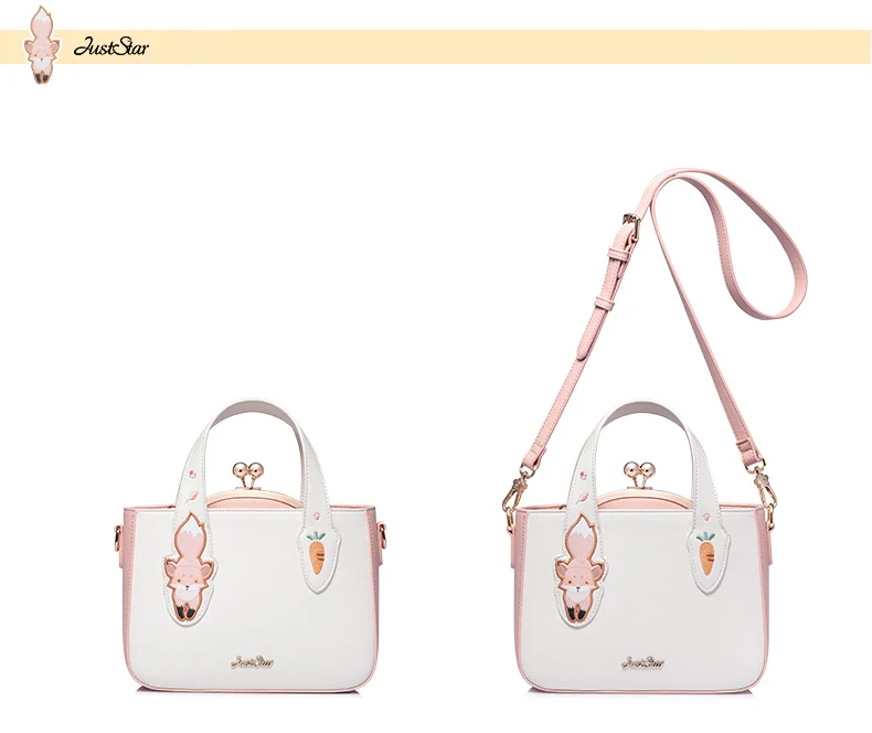 Just star women leather handbag 8