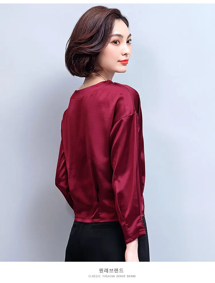 7 Colors New Winter Autumn Slik Blouse Women 2019 Long Sleeve Plus Size Shirts Femme Tops Fashion Casual Chiffon Blusas Mujer (5)