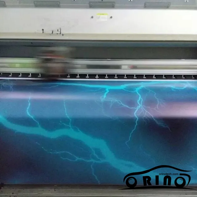 Flag Lightning Car Wrap Film-6