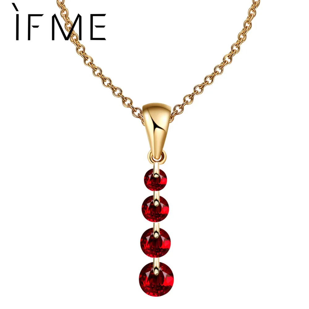 IF ME 8 Colors Fashion Women Silver Color Simple Necklace