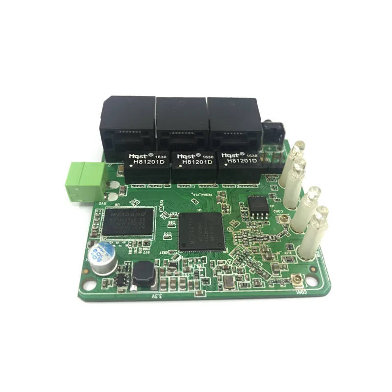 3 Cổng 10/100Mbps Ethernet Router Module Thiết Kế Module Ethernet Router Mô Đun Cho Ethernet Pcba Ban OEM Bo Mạch Chủ best router extender