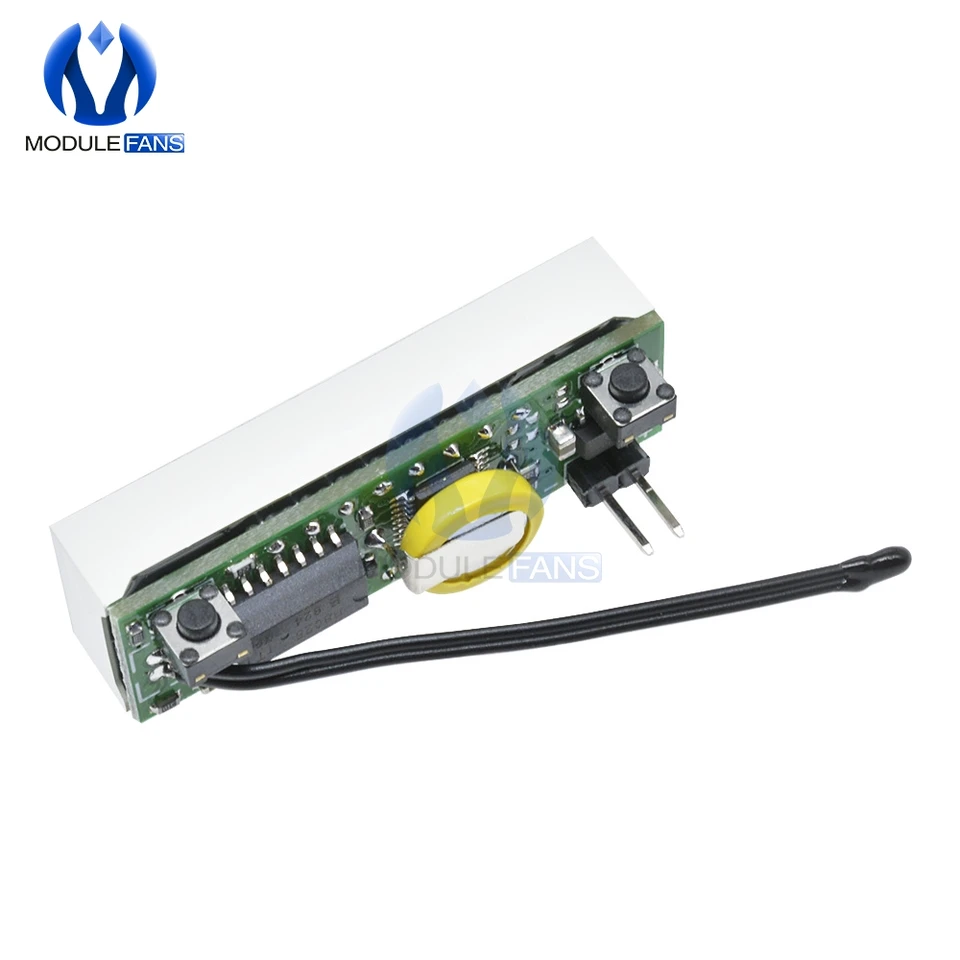 3 In 1 Digital LED Electronic DS3231SN Clock Temperature Voltage Module DIY Kit