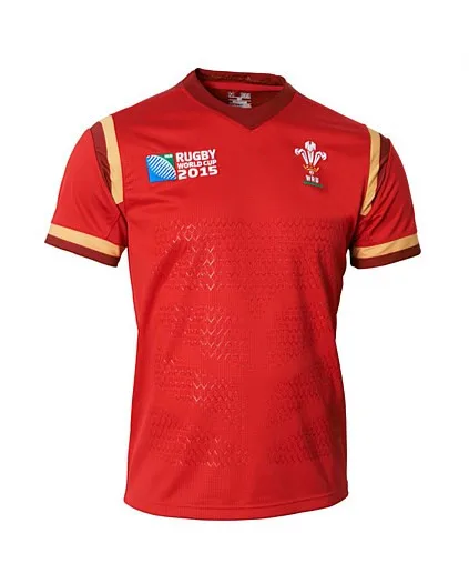 Wales RWC Rugby fiji Shirt 2015 2016 Season world cup Men Jersey best ...